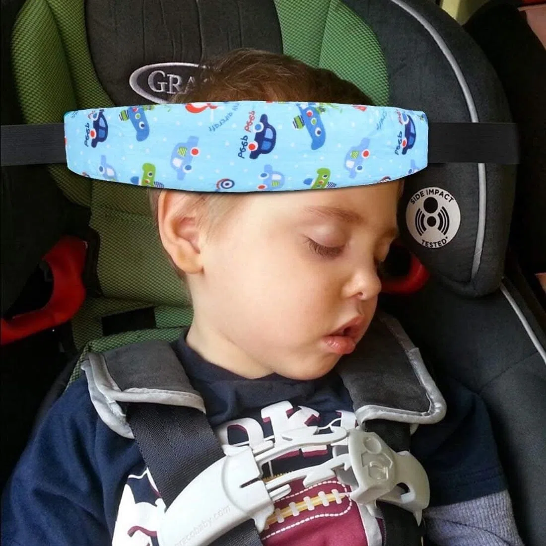 2PCS Reposacabezas Coche Niño, Bebé Soporte Cabeza, Cabezas Coche para Niños,Soporte Cabeza Niños,Reposacabezas para Asiento de Niños,Soporte Seguridad de La Cabeza para