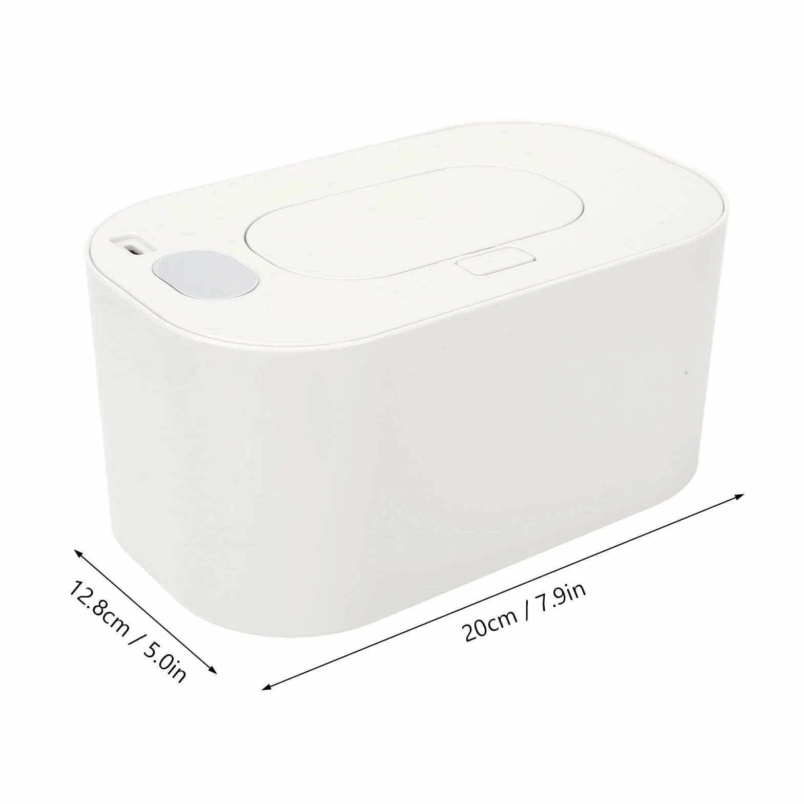 Tnfeeon Calentador de Toallitas Húmedas, Calentador de Toallitas Húmedas para el Hogar, Ahorro de Energía, Portátil, Temperatura Constante para Inodoros (Blanco)