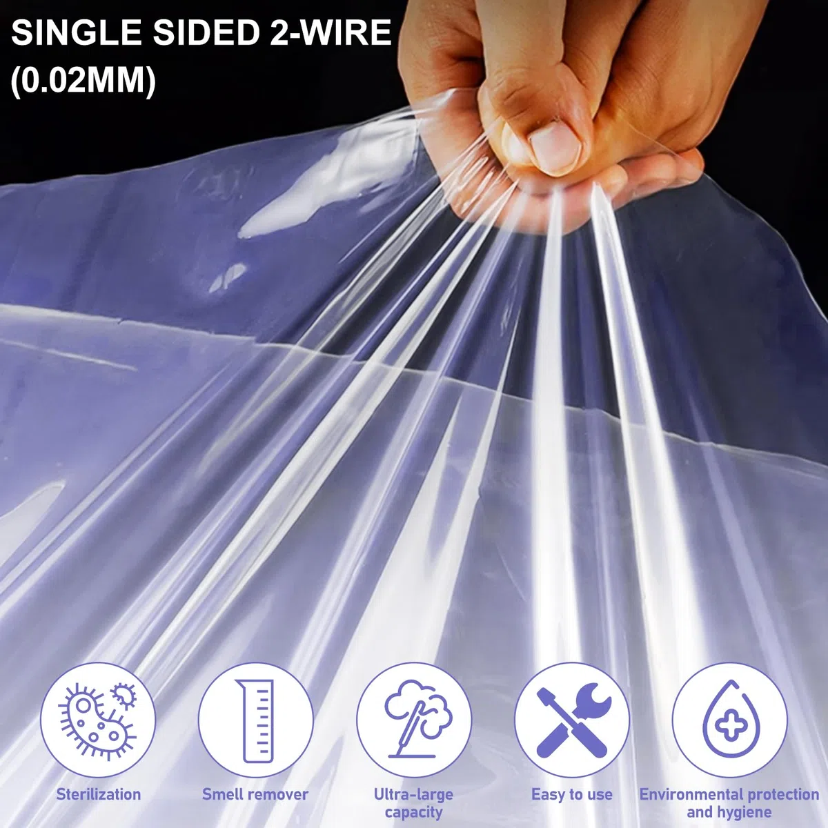 6 cubos de pañales compatibles con Korbell, 16 l, bolsas de relleno, bolsas de basura para pañales, bolsa de pañales de 12 m de largo