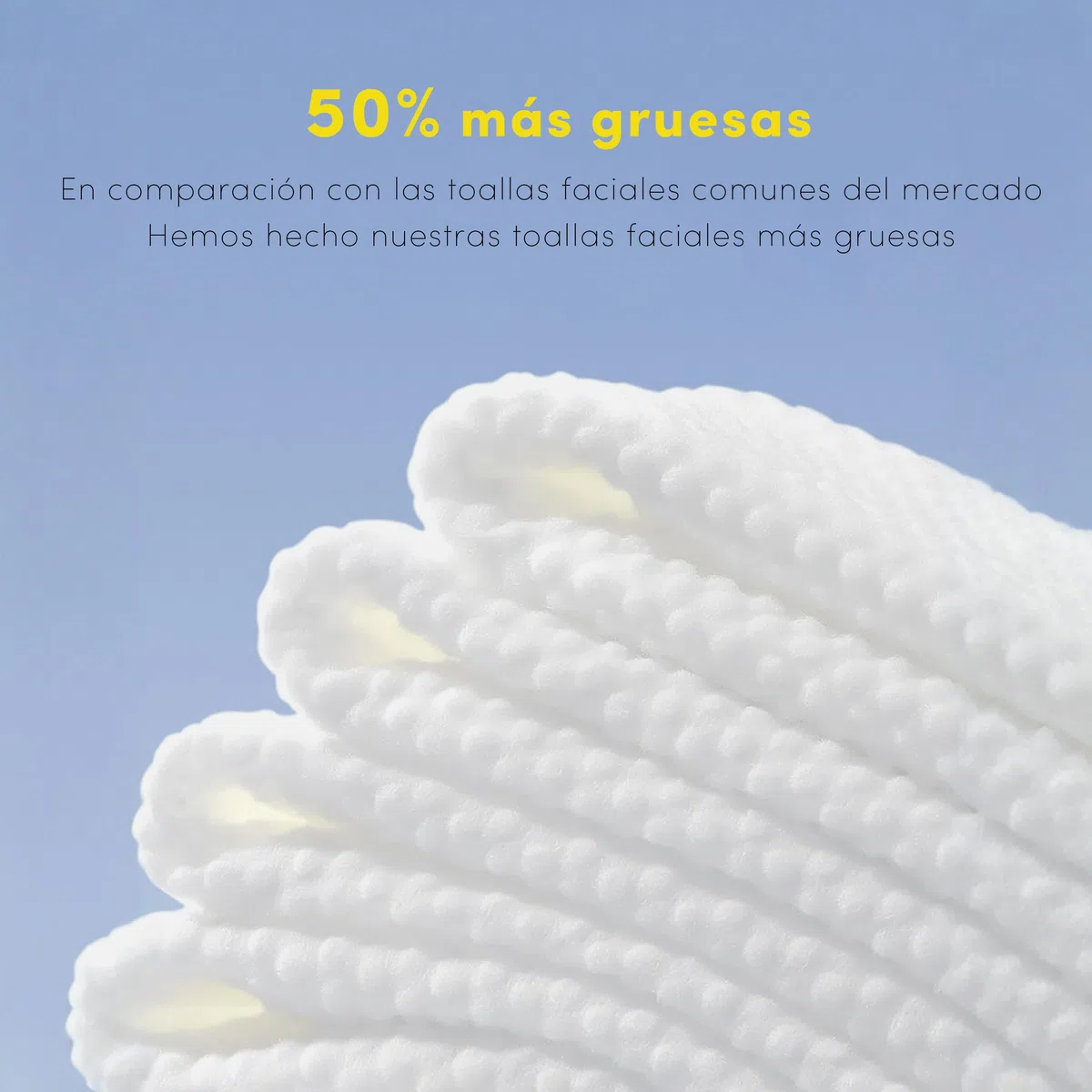 BESCH Rollo Toallitas Secas Facial de 100% Algodón Desechables 20x20cm - 216 Toallitas Fibra Algodón Natural para Bebés, Absorbente Biodegradable Reciclable, Super Suave (Paquete de 3)