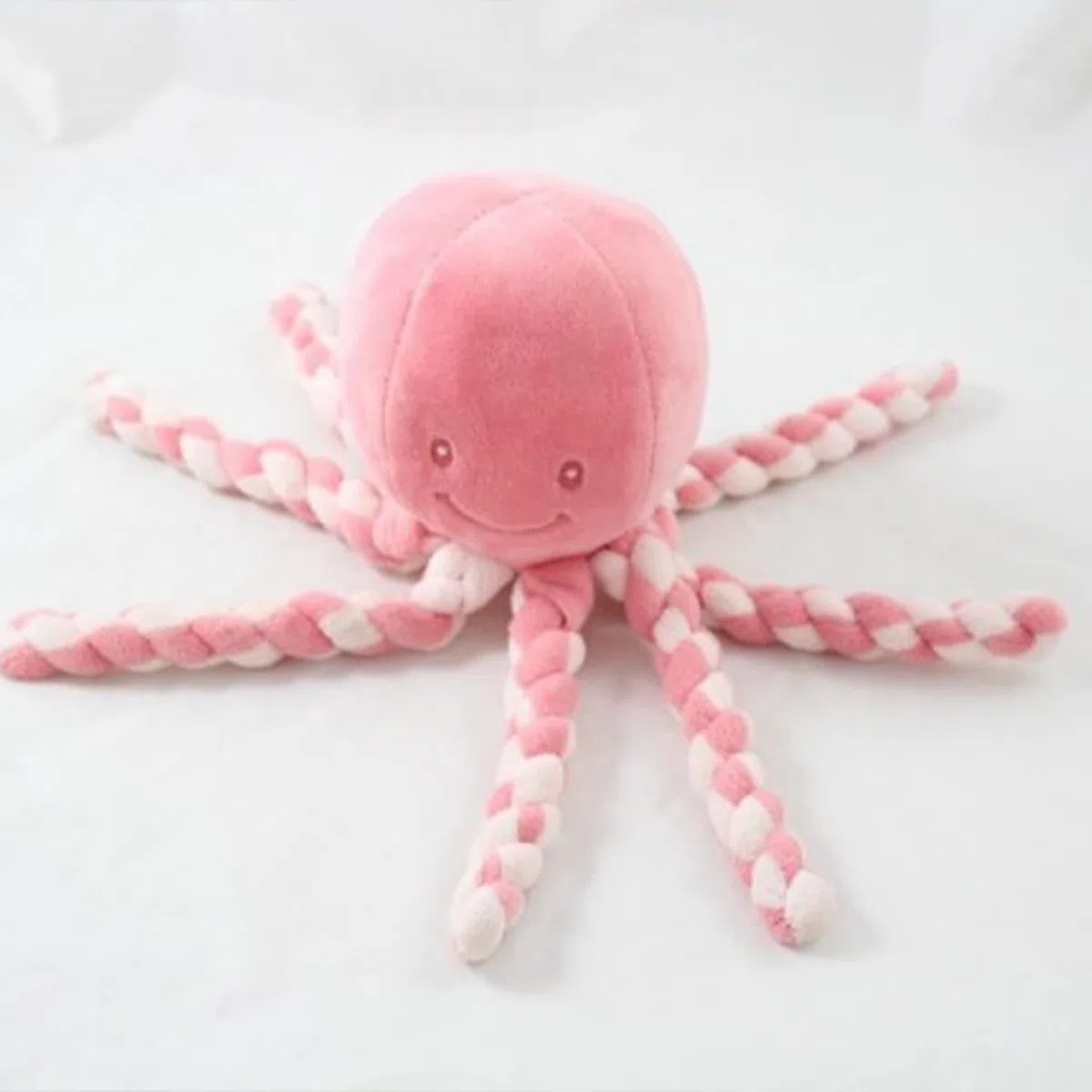 Nattou Peluche de Pulpo, Para recién nacidos y prematuros, 23 cm, Rosa