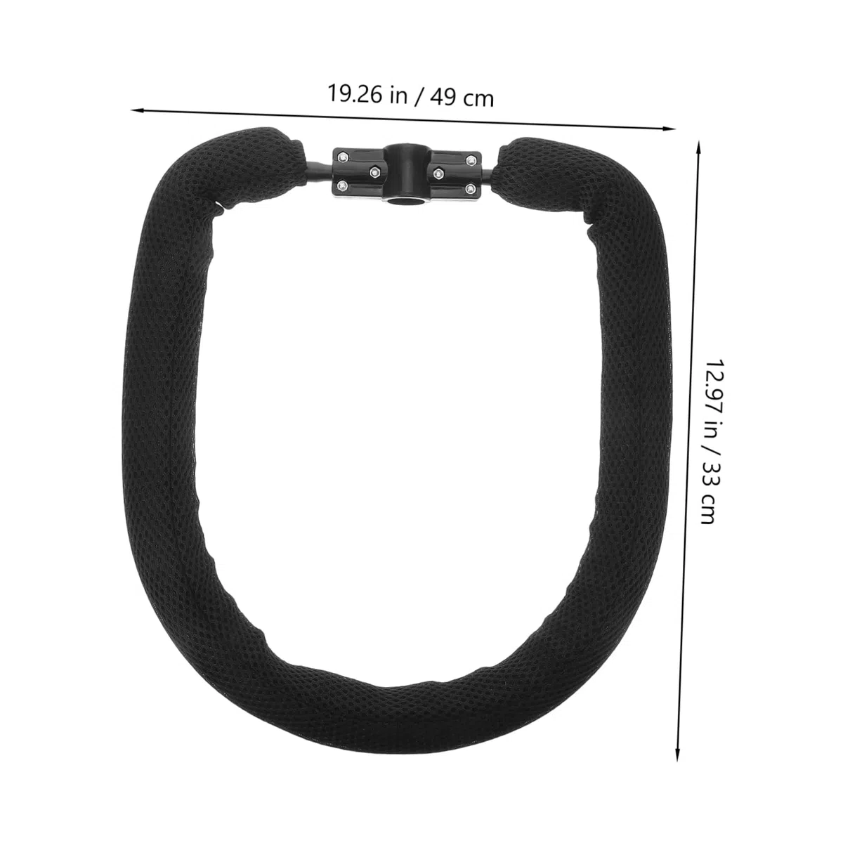 ifundom Barra Transversal Ajustable para Mayor Comodidad y Seguridad Reposabrazos de Plástico y Tela, Diseño Minimalista y Tamaño Regulable para Cochecito de Niño y Niña