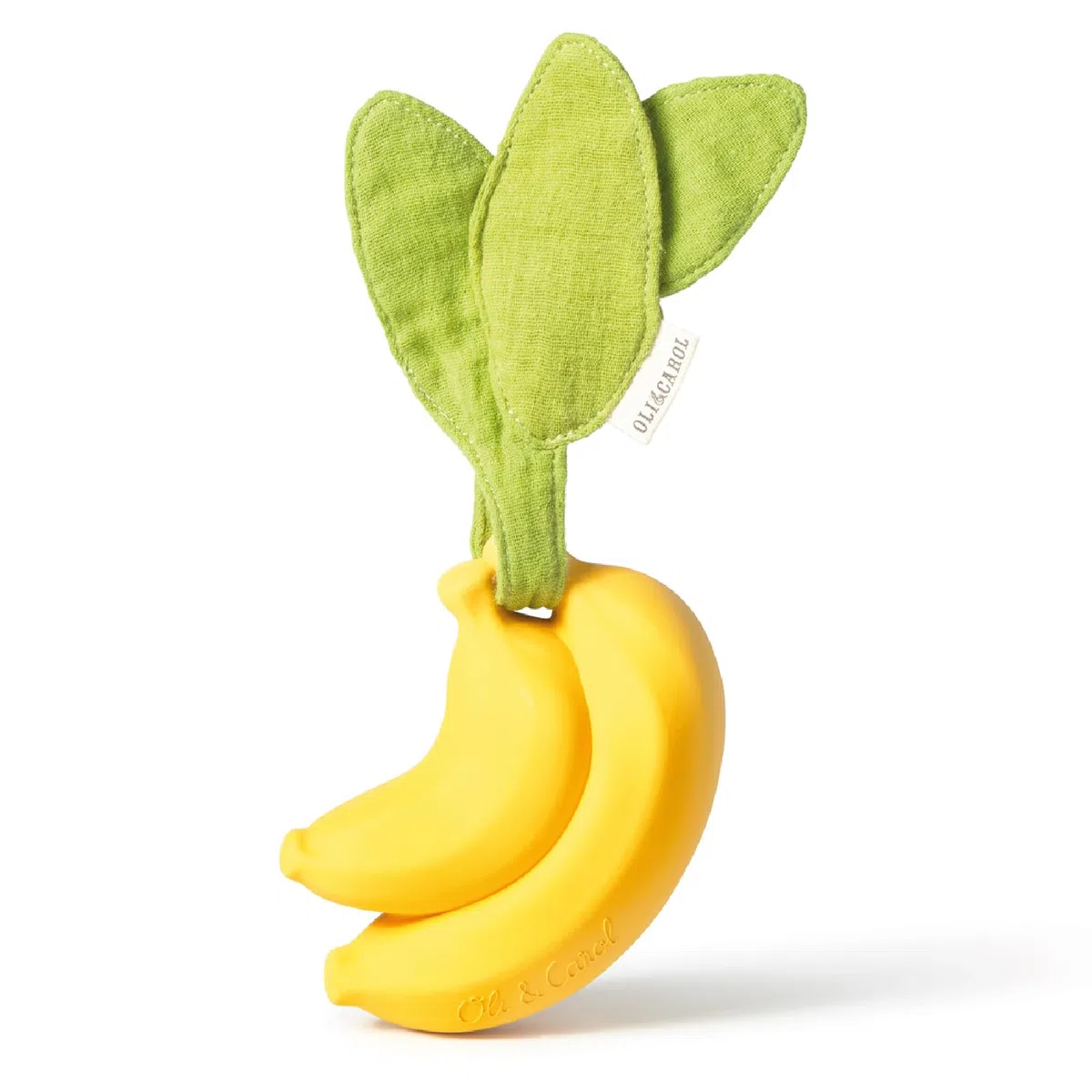 Oli & Carol - Portachupetes de caucho natural - Regalo para padres y bebés - Ana Banana