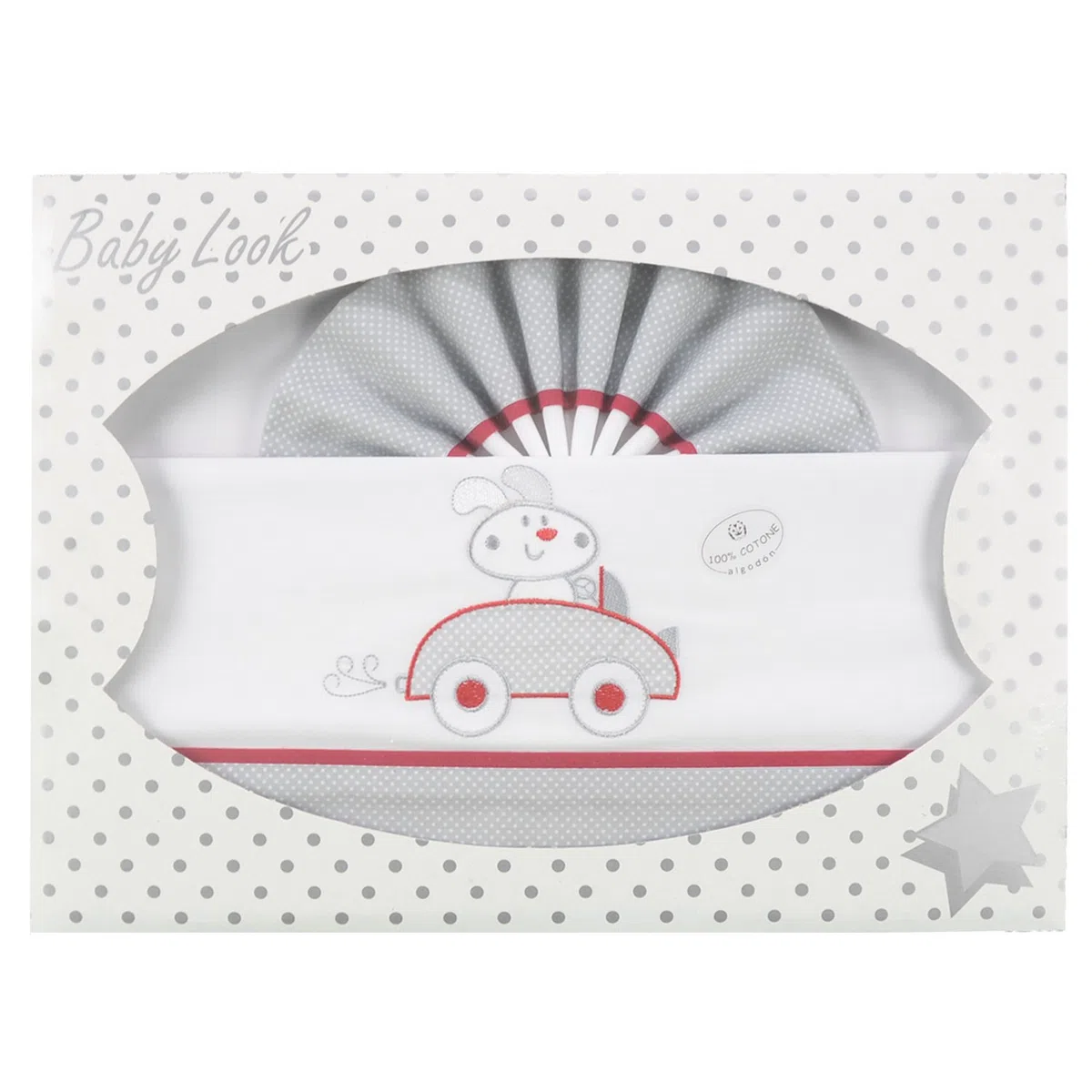PEKITAS Juego De 3 Piezas De Sábanas Finas para Coche/Capazo/Carrito 40X80 CM 100% Algodón Hecho EN Portugal(Funda Almohada + Sabana + Bajera con Goma, Car Blanco)