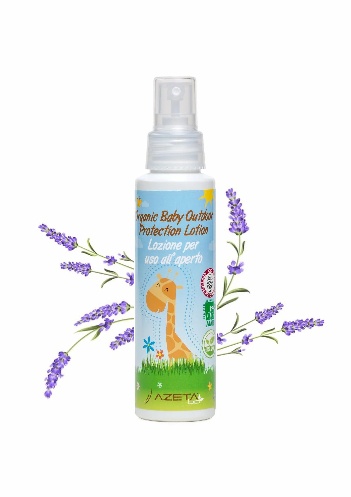 Organic Baby Sun Protection Lotion 50 - AZETAbio - 100 ml