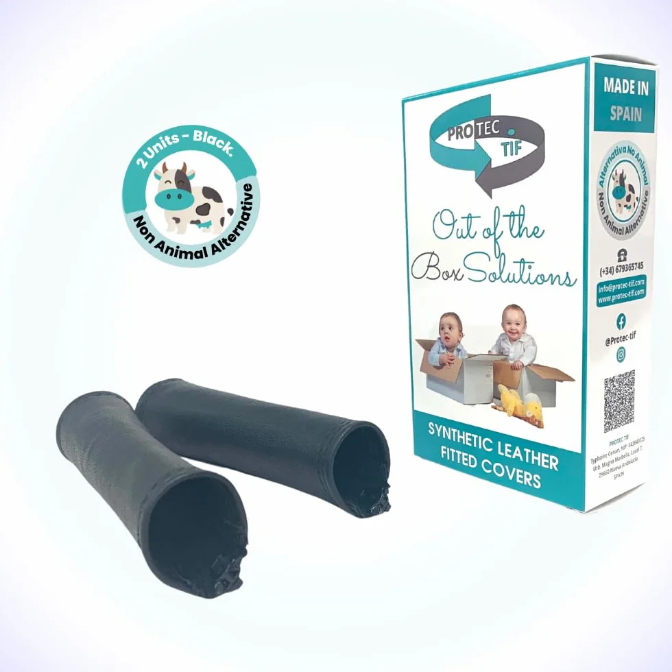 PROTECTIF | Sobre Fundas para Manillar Compatible con Bugaboo FOX 1, 2 y 3 | BEE 5 y 6 | (POLIPIEL)