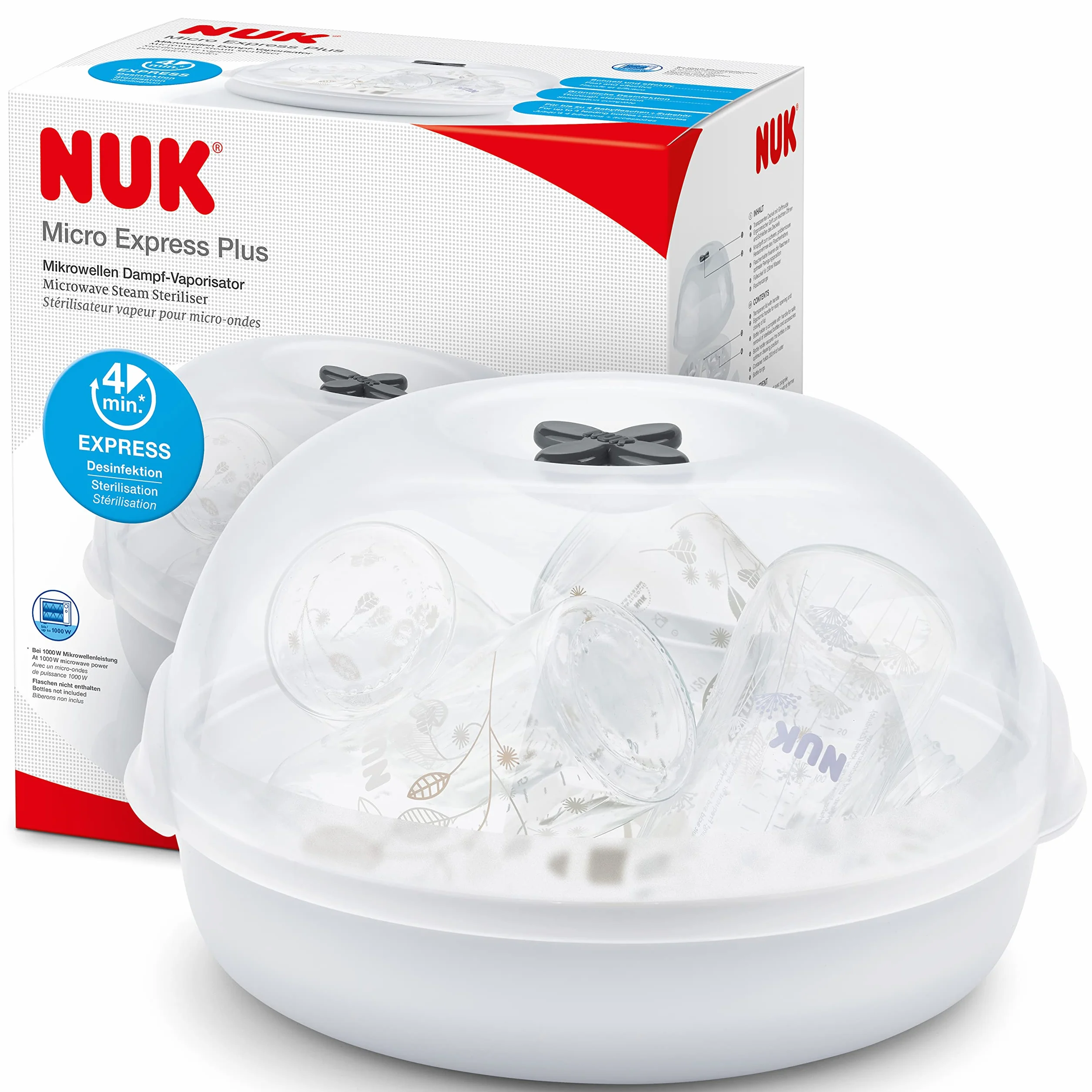 Esterilizador A Vapor Nuk Para Microondas