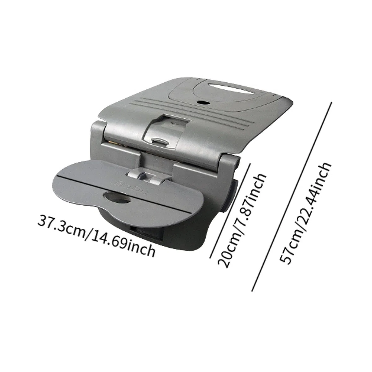 Generic Reposapiés para Asiento de Coche Seguro, Plegable, Práctico Soporte para Reposapiés para Viajes