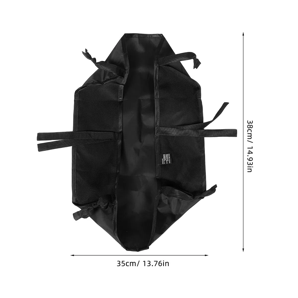 YARNOW Cesta Inferior para Cochecito con Malla Transpirable Organizador Colgante Multifunción para Carrito Carrito de Compras Bolsa Portátil para Pañales Juguetes y Botellas Compatible
