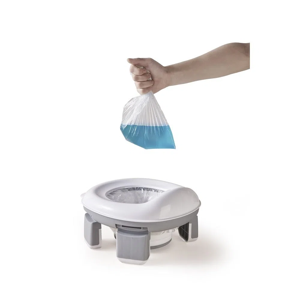 Interbaby – Orinal Bebe Portátil 2 en 1 | Reductor WC Portatil Niños + Orinal Plegable Viaje | Asiento Antideslizante, Compacto y Cómodo | Ideal para Casa, Guardería y Vacaciones | Desde 18 Meses