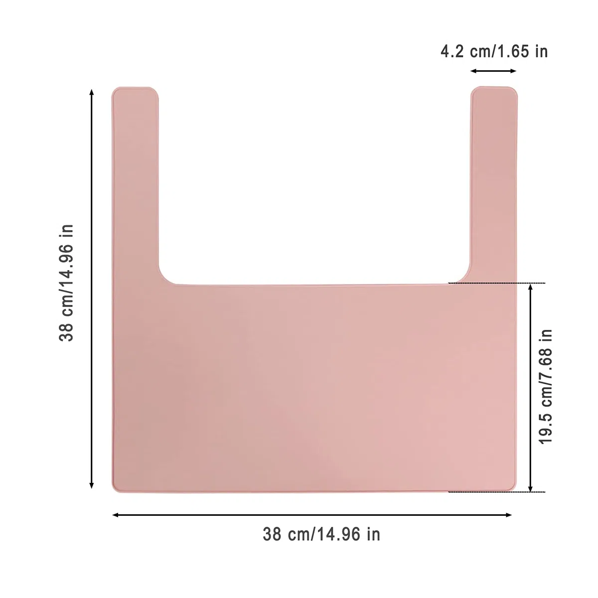 Manteles individuales para silla alta, 2 manteles individuales duraderos para silla alta IKEA, limpio e higiénico, adecuado para IKEA Antilop Highchai, para niños pequeños y bebés (rosa/azul)