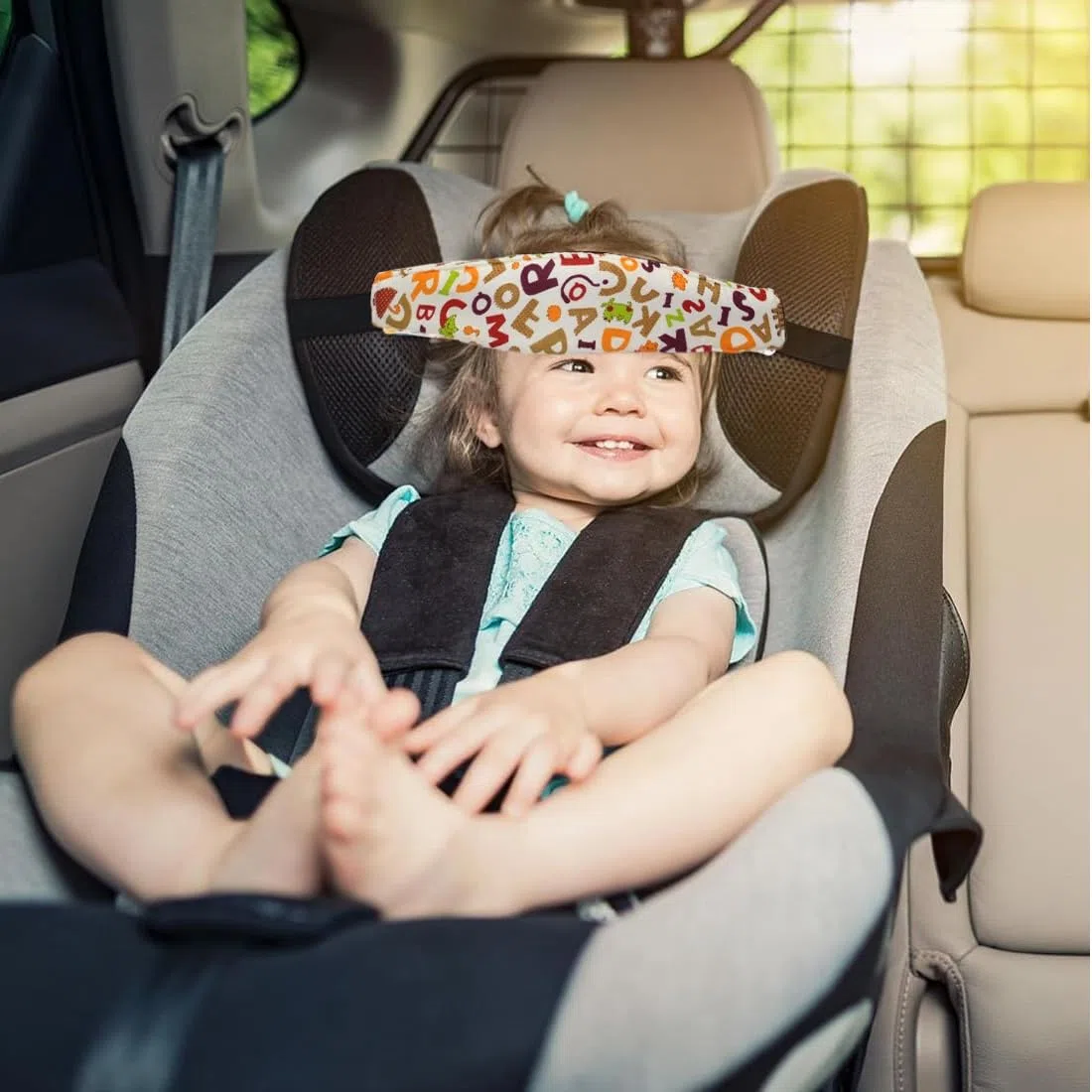 2PCS Reposacabezas Coche Niño, Bebé Soporte Cabeza, Cabezas Coche para Niños,Soporte Cabeza Niños,Reposacabezas para Asiento de Niños,Soporte Seguridad de La Cabeza para