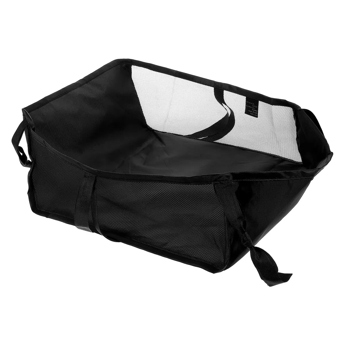 YARNOW Cesta Inferior para Cochecito con Malla Transpirable Organizador Colgante Multifunción para Carrito Carrito de Compras Bolsa Portátil para Pañales Juguetes y Botellas Compatible