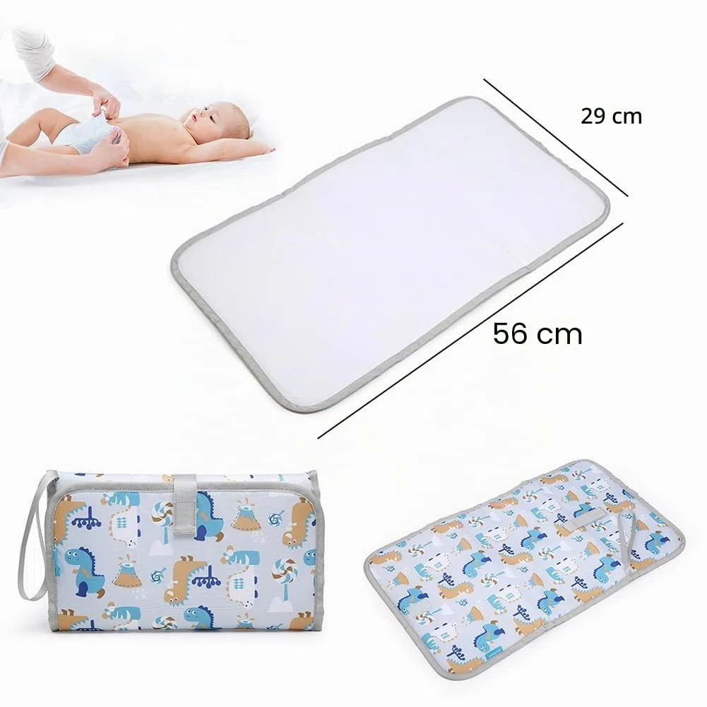 Cambiador Portátil y Plegable Para Bebé, Impermeable, Artículos Esenciales Para Recién Nacidos, Accesorios Unisex