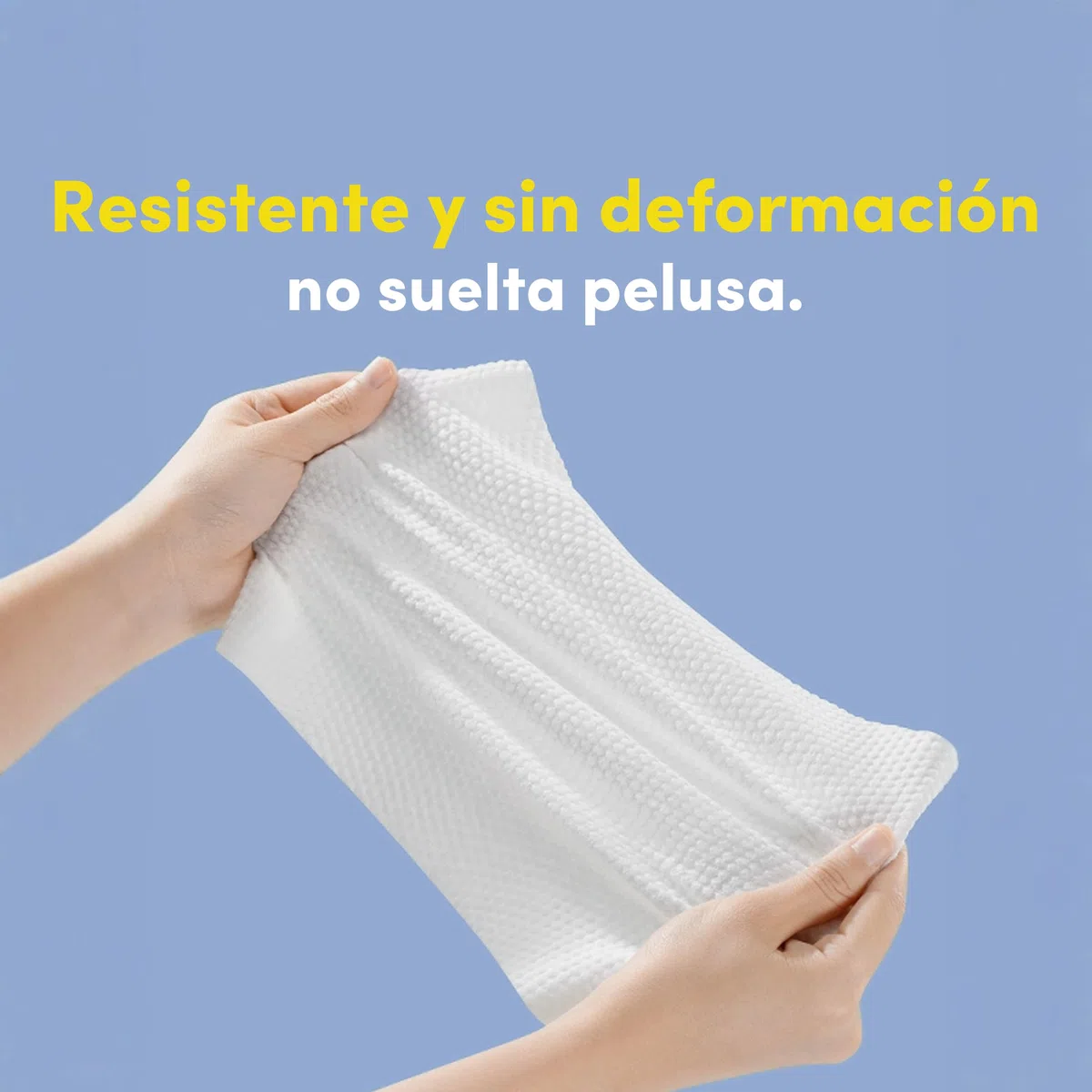 BESCH Rollo Toallitas Secas Facial de 100% Algodón Desechables 20x20cm - 216 Toallitas Fibra Algodón Natural para Bebés, Absorbente Biodegradable Reciclable, Super Suave (Paquete de 3)
