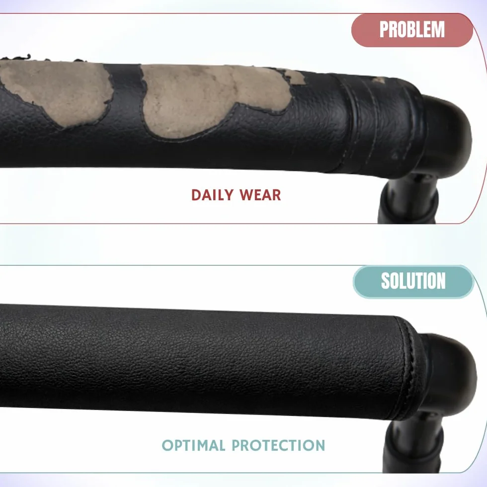 PROTECTIF | Sobre Fundas para Manillar Compatible con Bugaboo FOX 1, 2 y 3 | BEE 5 y 6 | (POLIPIEL)
