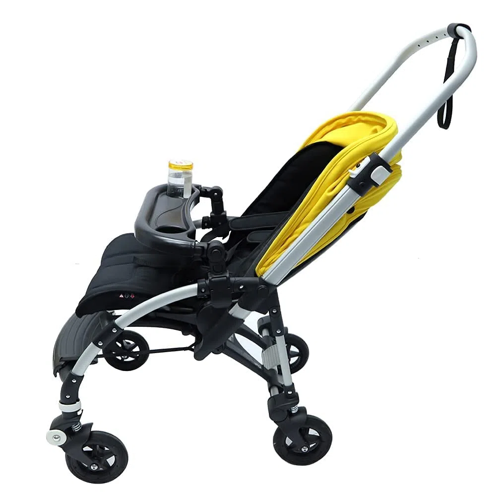 Bandeja de aperitivos y Barra de seguridad compatible con Bugaboo Bee 6 and Bee 5 Cochecito
