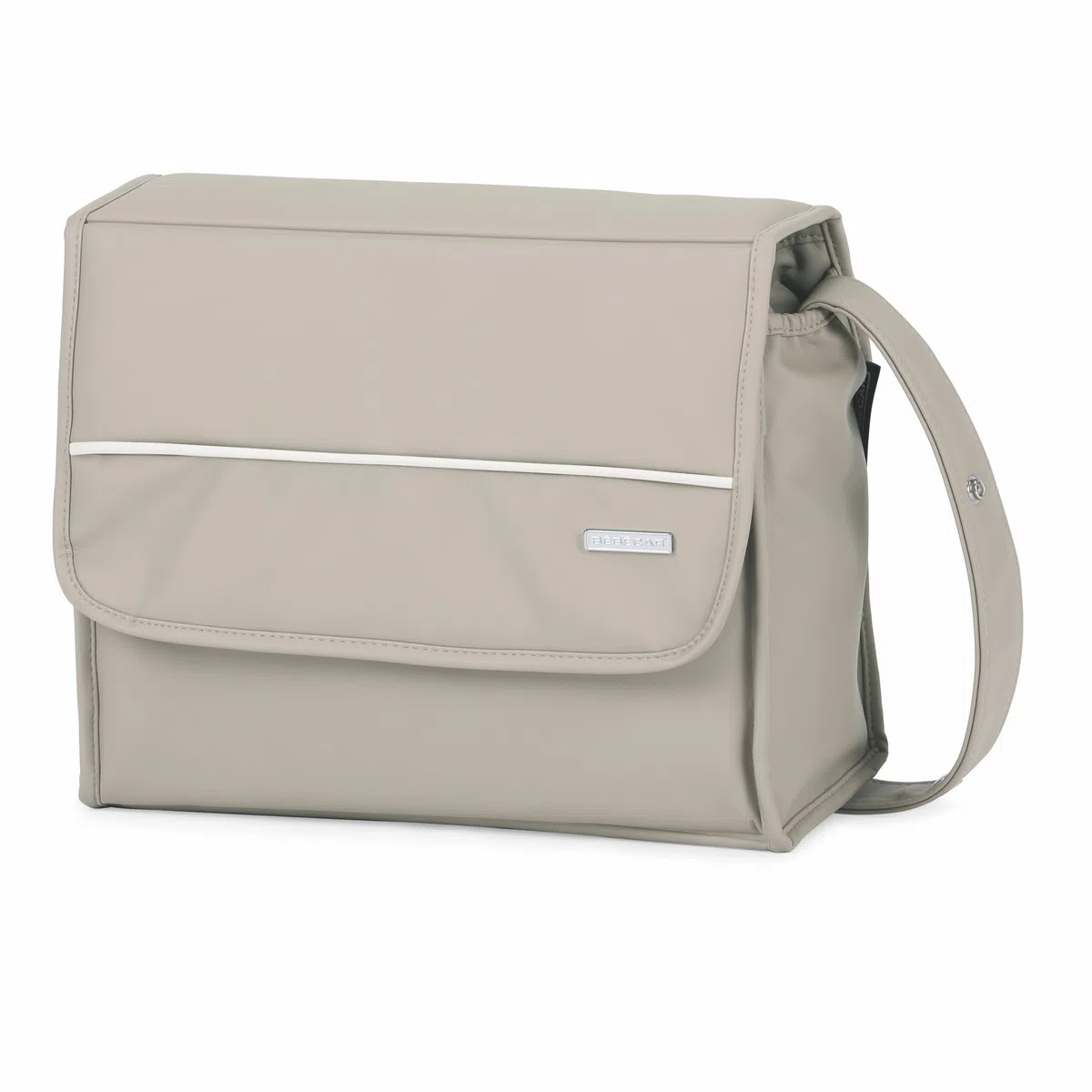 BEBECAR Bolso a juego con el cochecito. Organizador multifuncional para bebés, fabricado en Ecopiel de fácil limpieza KP122 topo