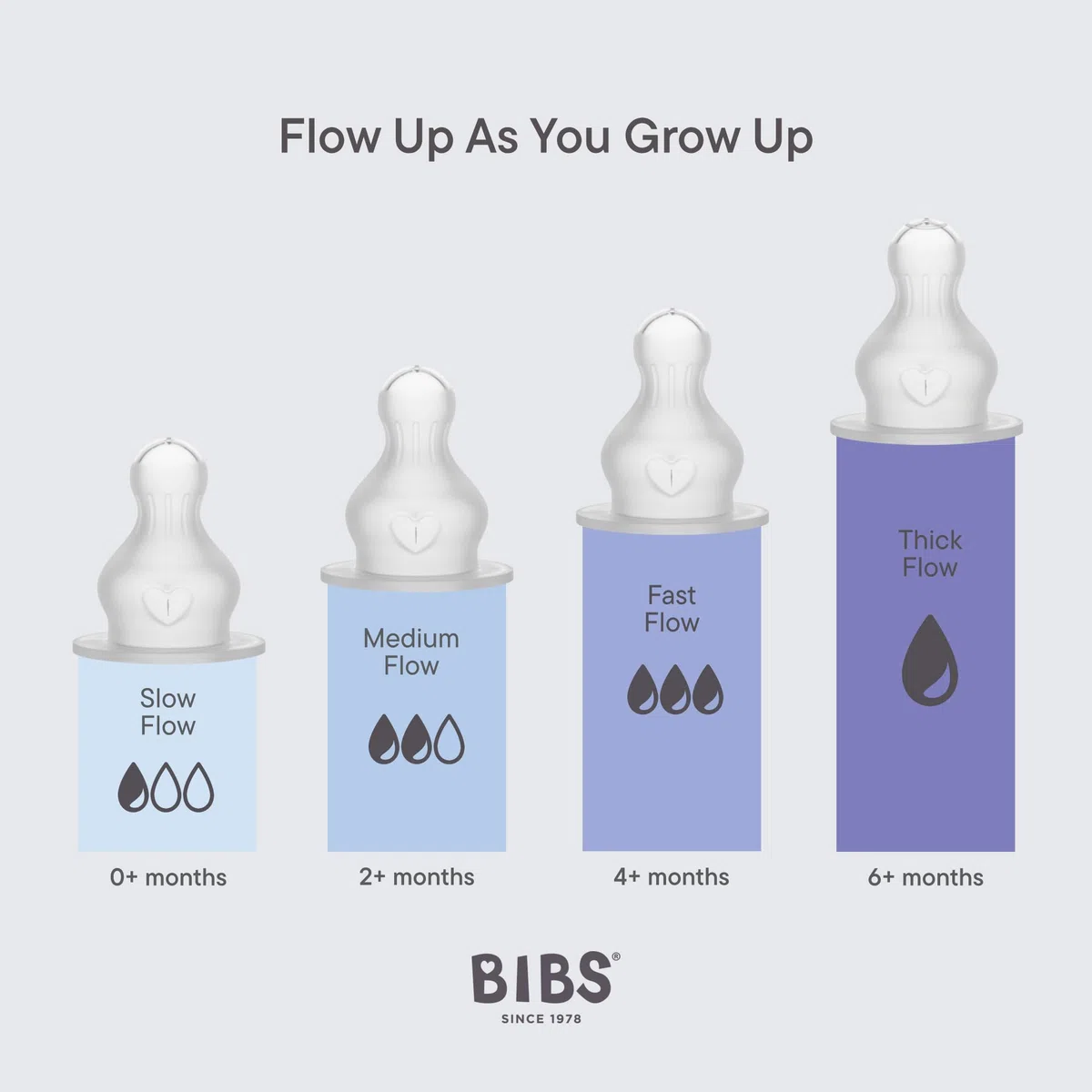 BIBS Baby Glass Bottle. Anticólicos. Tetina redonda de Silicona. Favorece la lactancia natural, 240ml, Complete Set - Blush