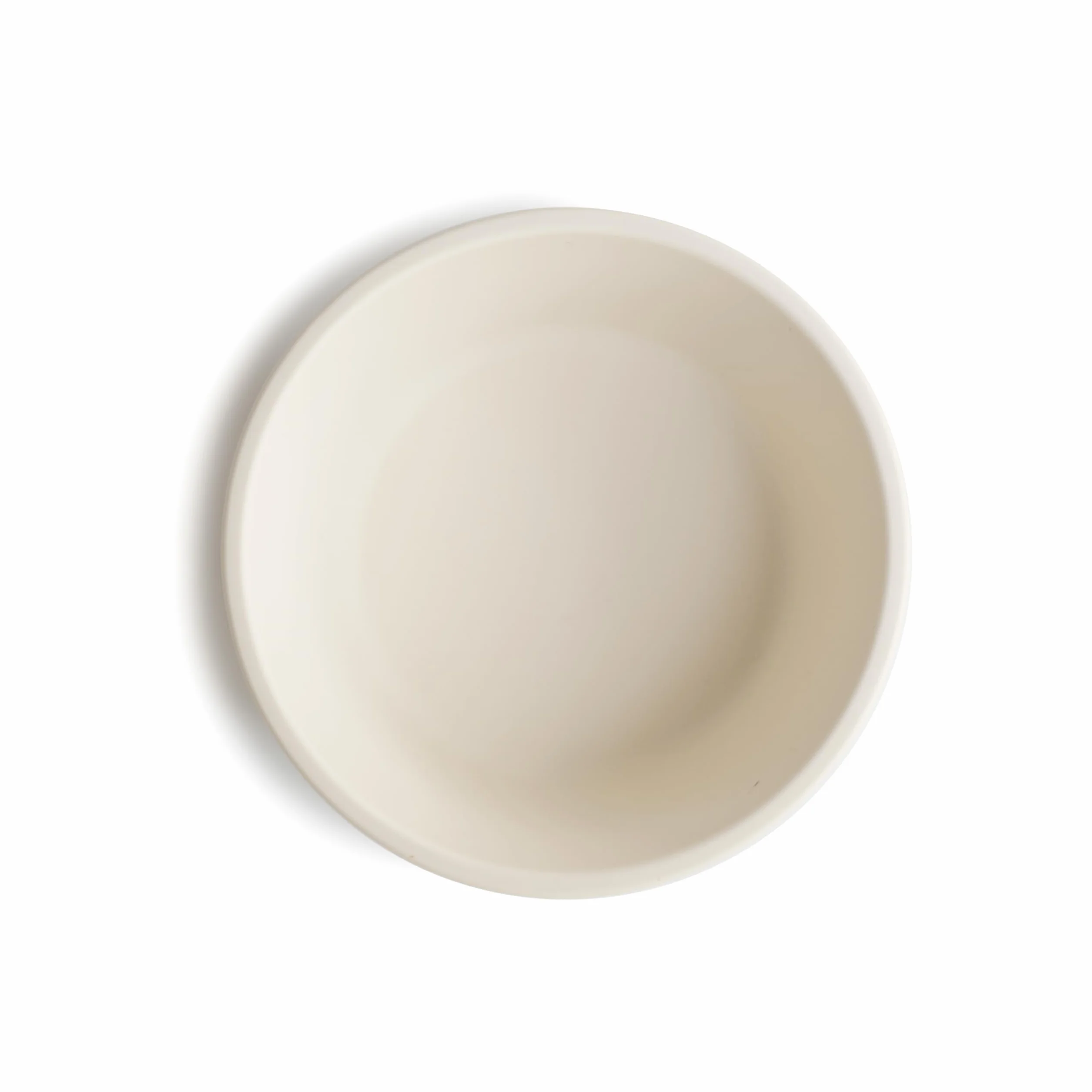 mushie Tazón de Silicona para Niños | con Ventosa Antideslizante | Accesorios de Aprendizaje para Bebés y Niños Pequeños | Sin BPA | Resistente al Lavavajillas y al Microondas | Ivory