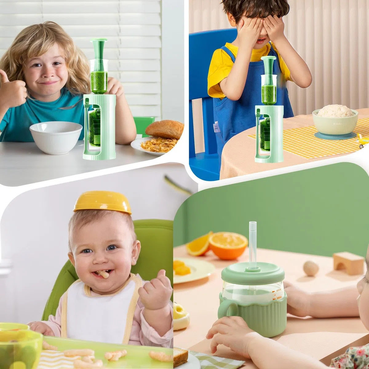 Bolsas reutilizables para apretar | Kit Recargable para Puré de Frutas y Alimentos | Bolsas ecológicas para niños, relleno fácil de usar, fácil limpieza, no necesita soporte