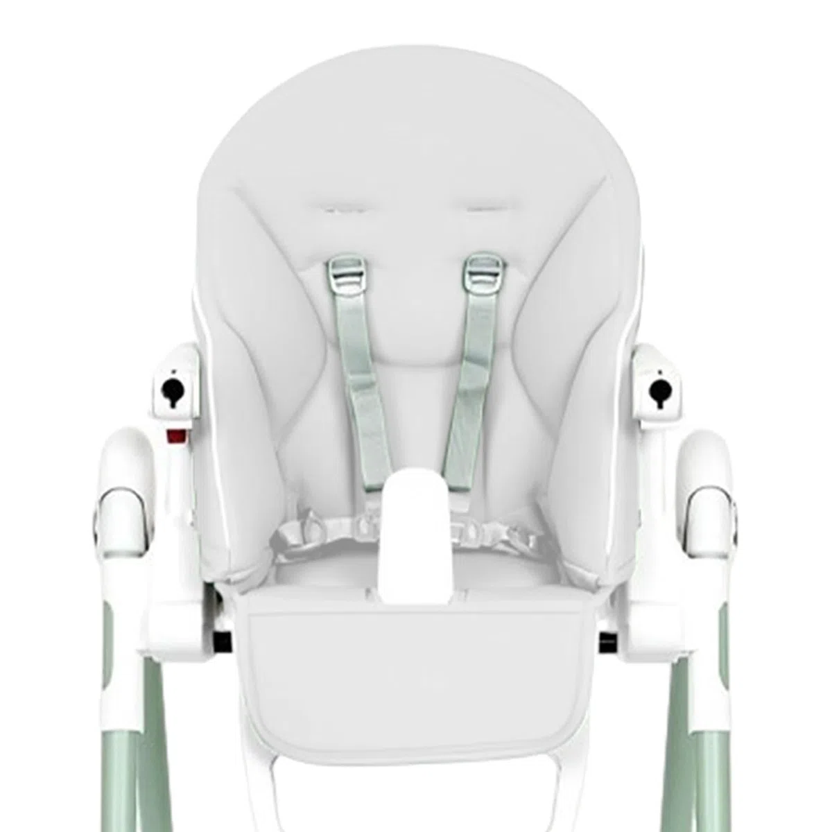 Silla De Comedor para Bebé Funda De Cuero PU, Cojín Trona De Bebé para Peg Perego, Funda para Silla Comedor Piel Sintética para Chicco, Funda De Asiento Multifuncional Y Cómoda, 83x40 Cm