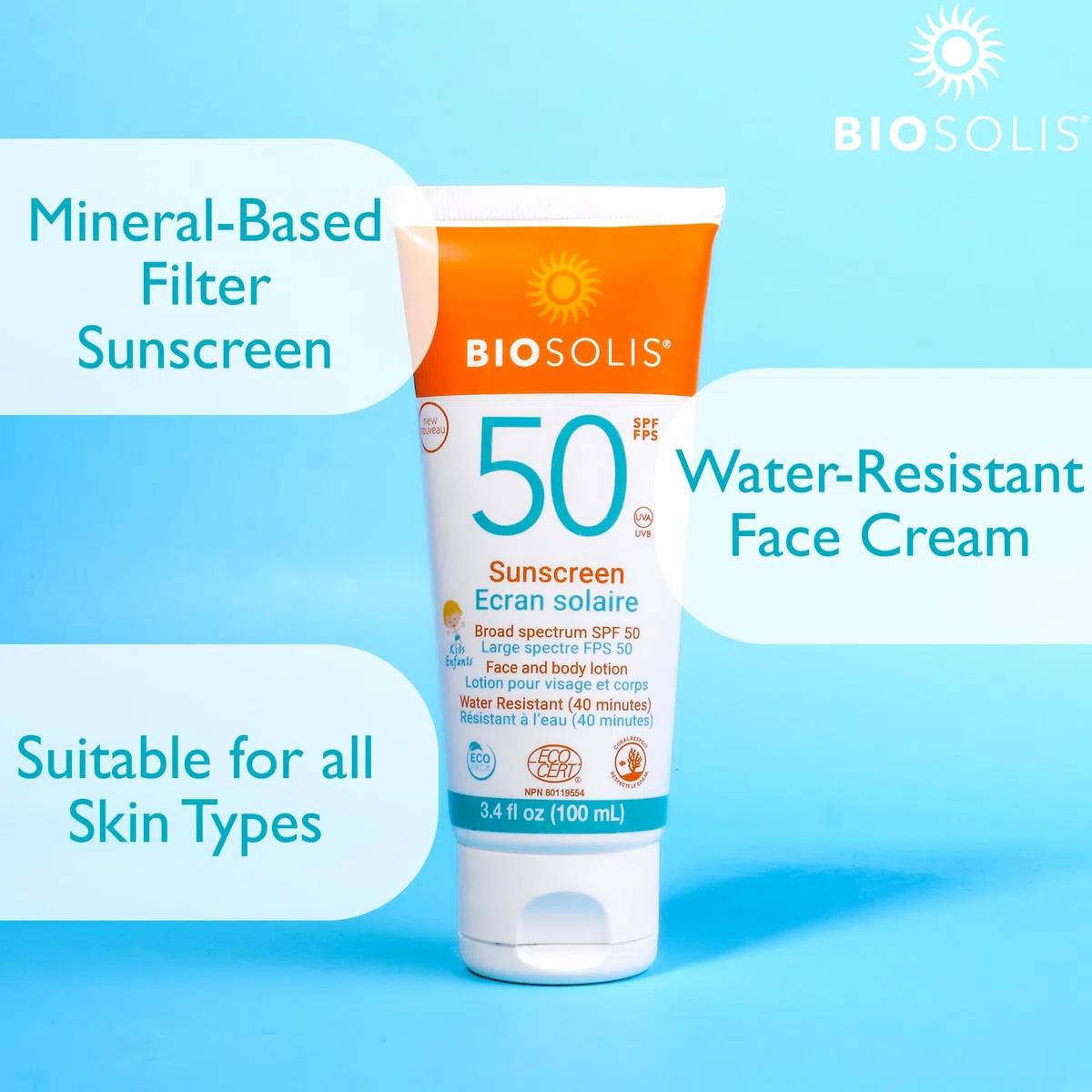 Biosolis Biosolis Leche Solar Niños Spf50+ 100 Ml. 100 ml