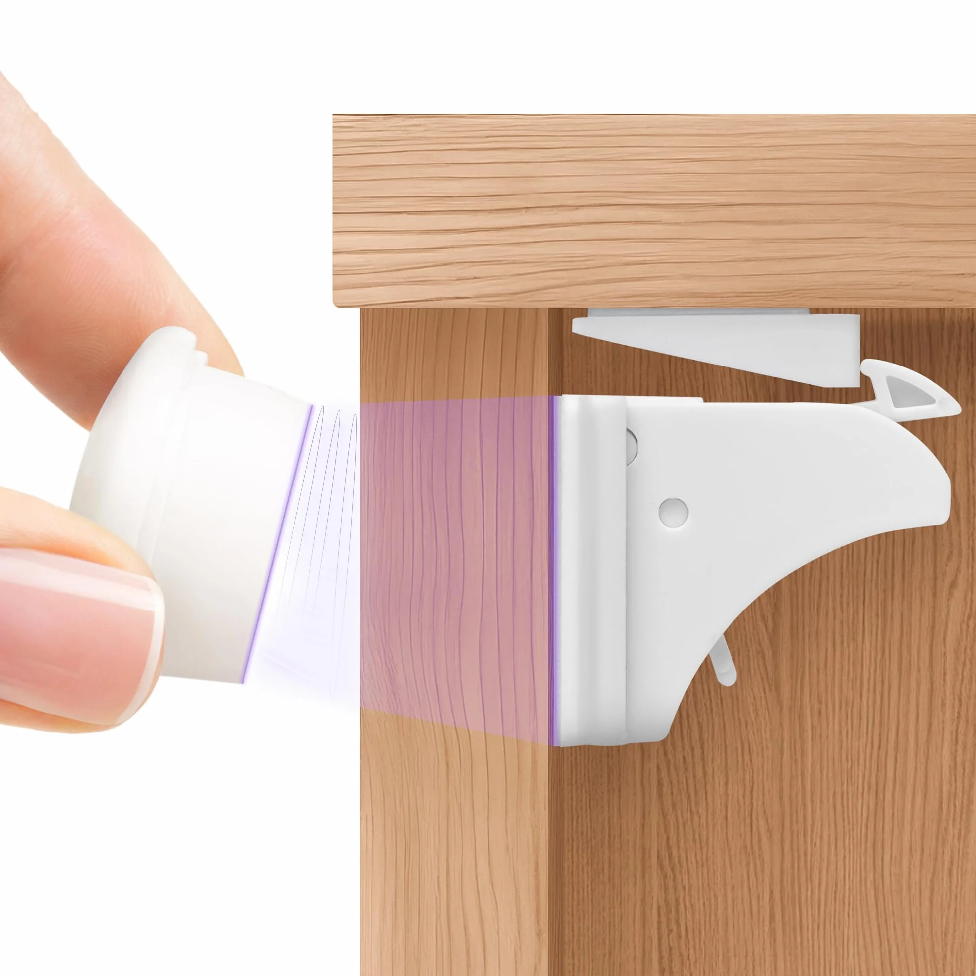 12 Seguros para Bebés + 3 Llaves – Cierre Magnético Invisible para Armarios y Cajones – Bloqueo de Seguridad Infantil con Cerradura Magnética – Imanes Adhesivos para Muebles
