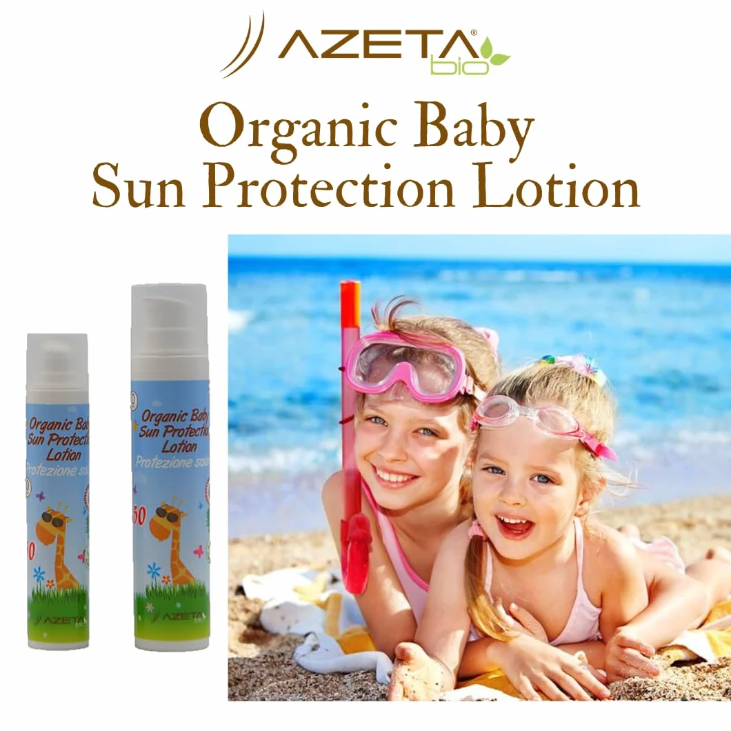 Organic Baby Sun Protection Lotion 50 - AZETAbio - 100 ml
