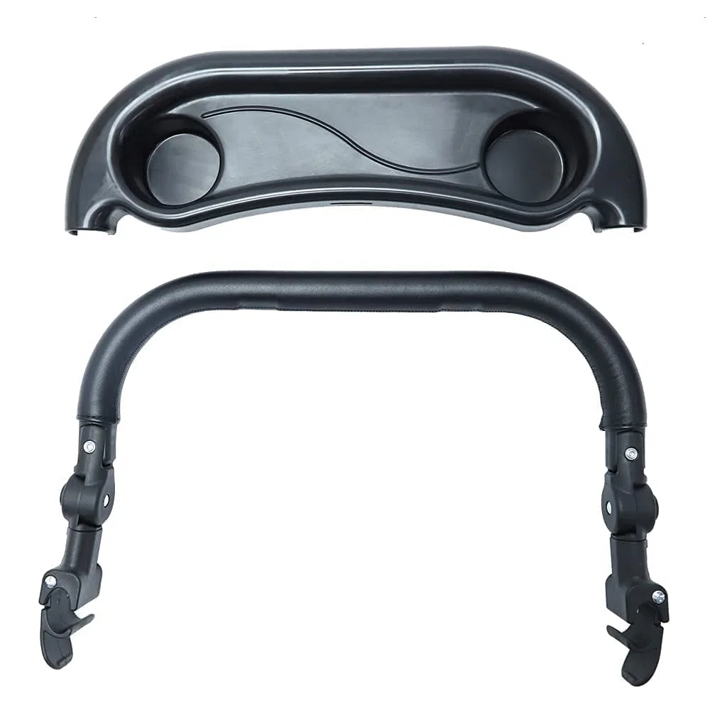 Bandeja de aperitivos y Barra de seguridad compatible con Bugaboo Bee 6 and Bee 5 Cochecito