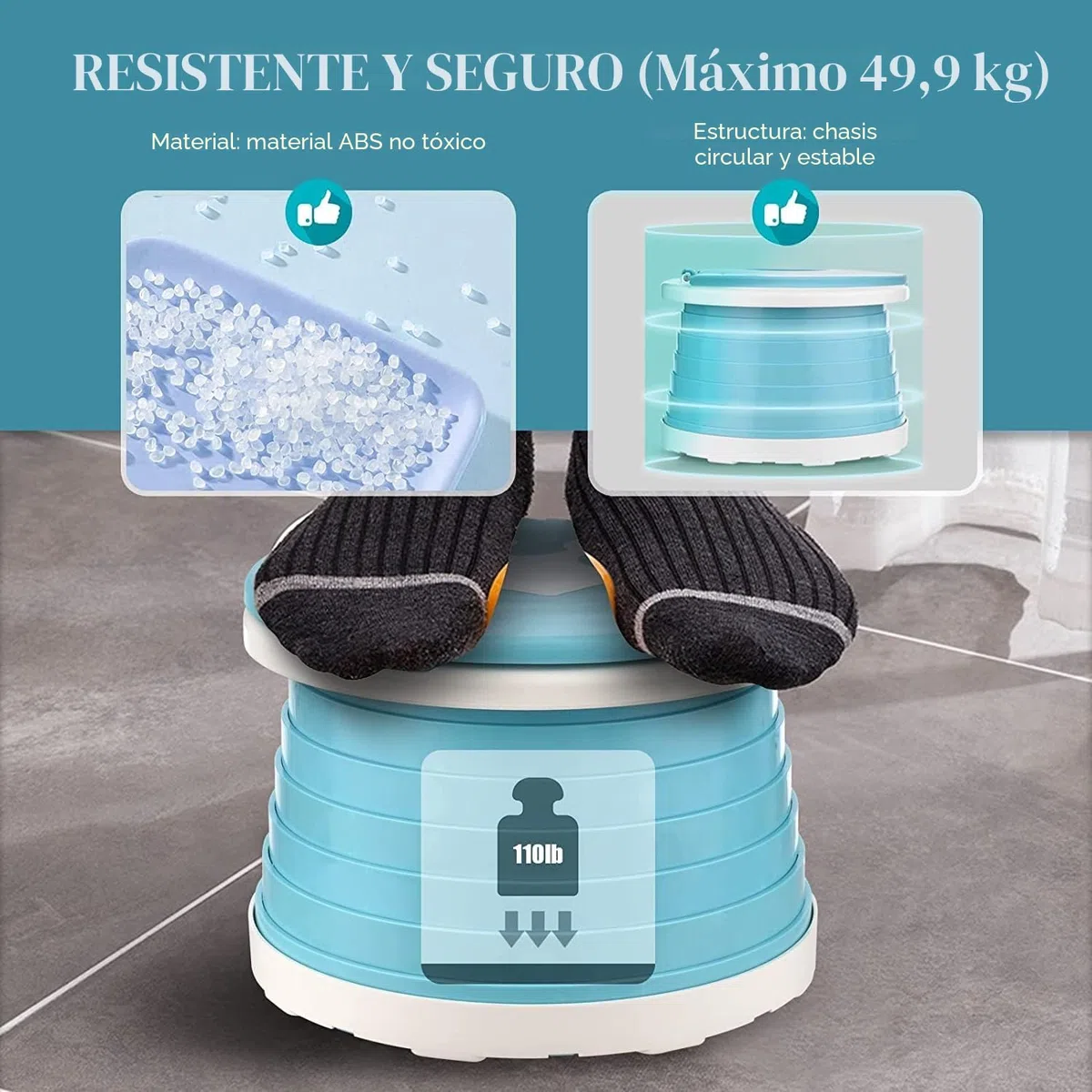 Orinales Infantiles Orinal Portatil Plegable Niños 1-3 Años WC Vater Portatil para Niños Bebé Inodoro Infantil Plegable Potty Training Asiento para Viaje Camping con 15 Bolsas de Limpieza(Azul)