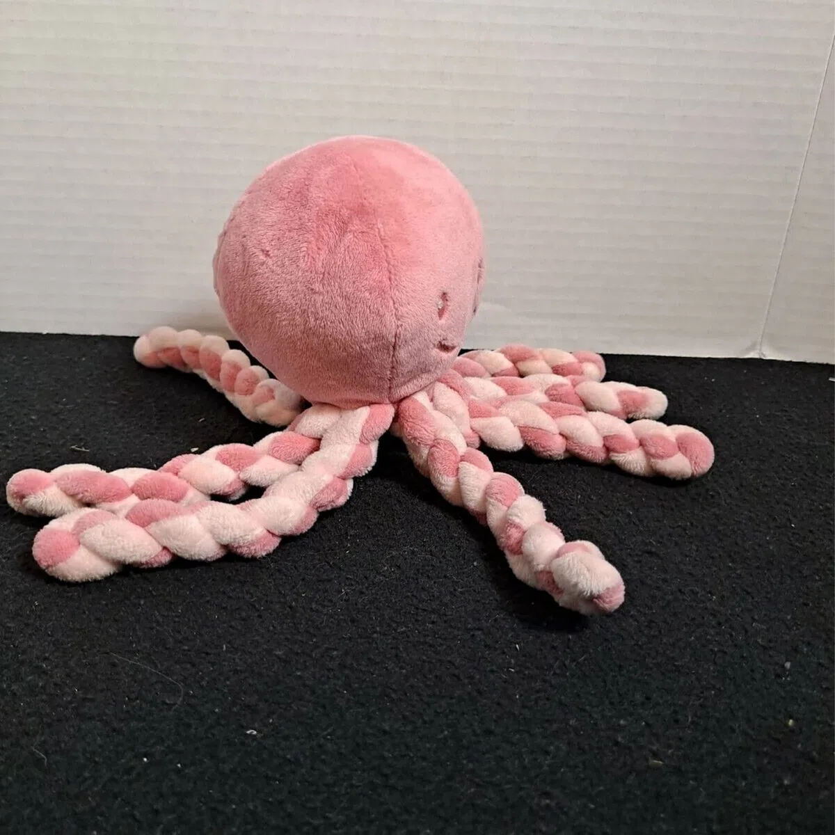 Nattou Peluche de Pulpo, Para recién nacidos y prematuros, 23 cm, Rosa