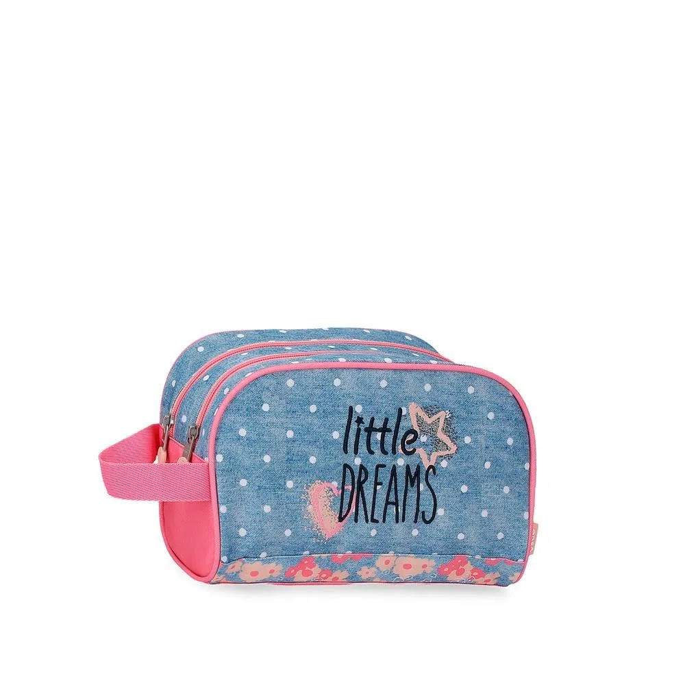 Enso Little Dreams Neceser Adaptable Rosa 26x16x11 cms Poliéster…