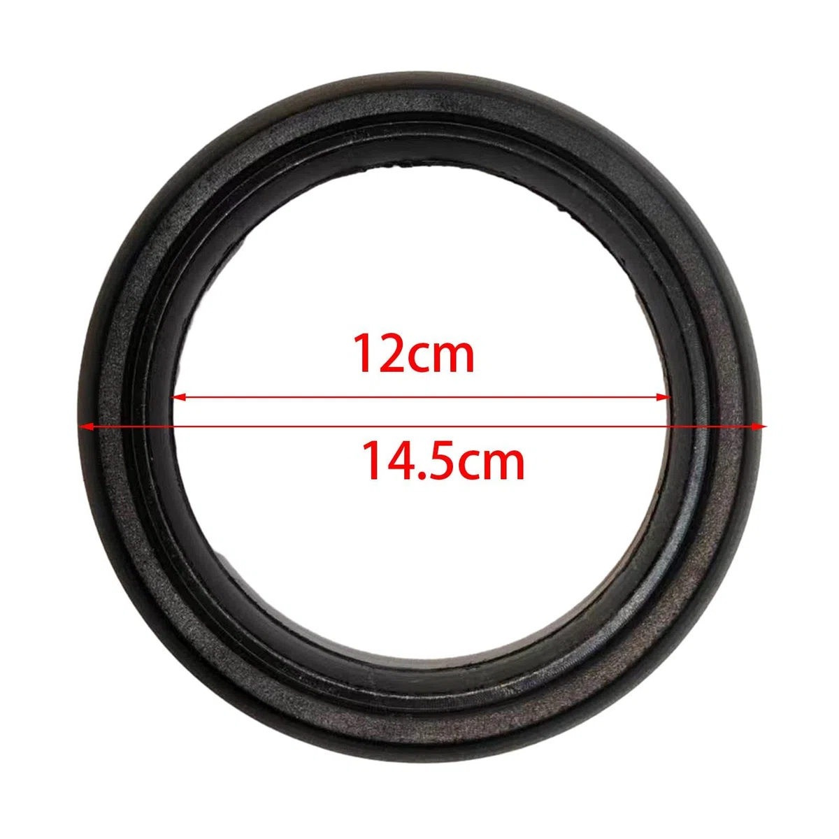 predolo Rueda de cochecito de bebé, accesorios para neumáticos de cochecito, piezas de mejora, carrito de cochecito, 6 pulgadas