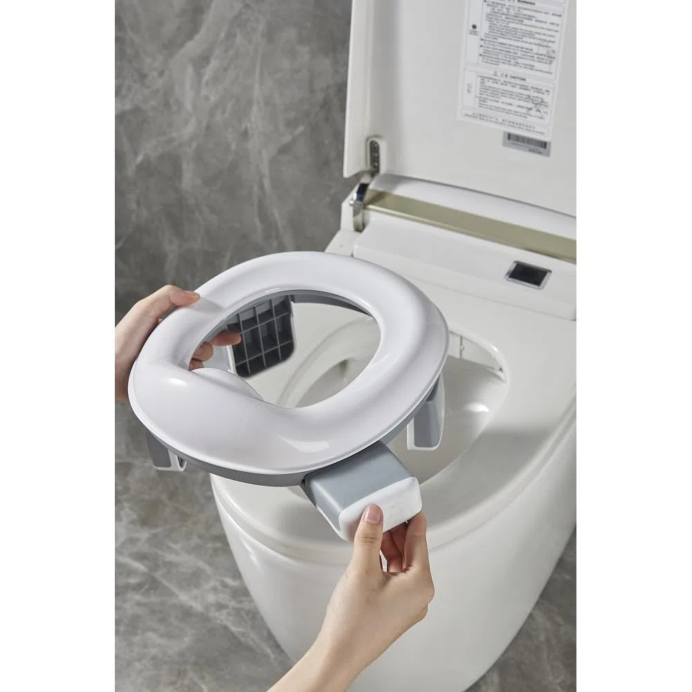 Interbaby – Orinal Bebe Portátil 2 en 1 | Reductor WC Portatil Niños + Orinal Plegable Viaje | Asiento Antideslizante, Compacto y Cómodo | Ideal para Casa, Guardería y Vacaciones | Desde 18 Meses