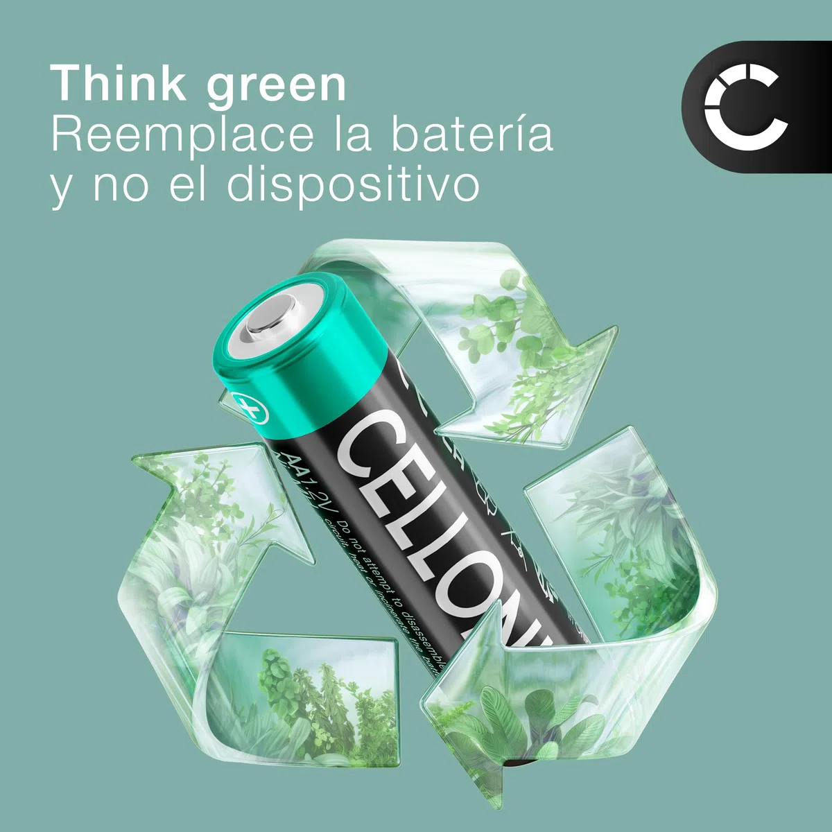 CELLONIC 1x Batería para Babyphone Compatible con Babysense V43, HQ804050 - (1800mAh, 3.7V)