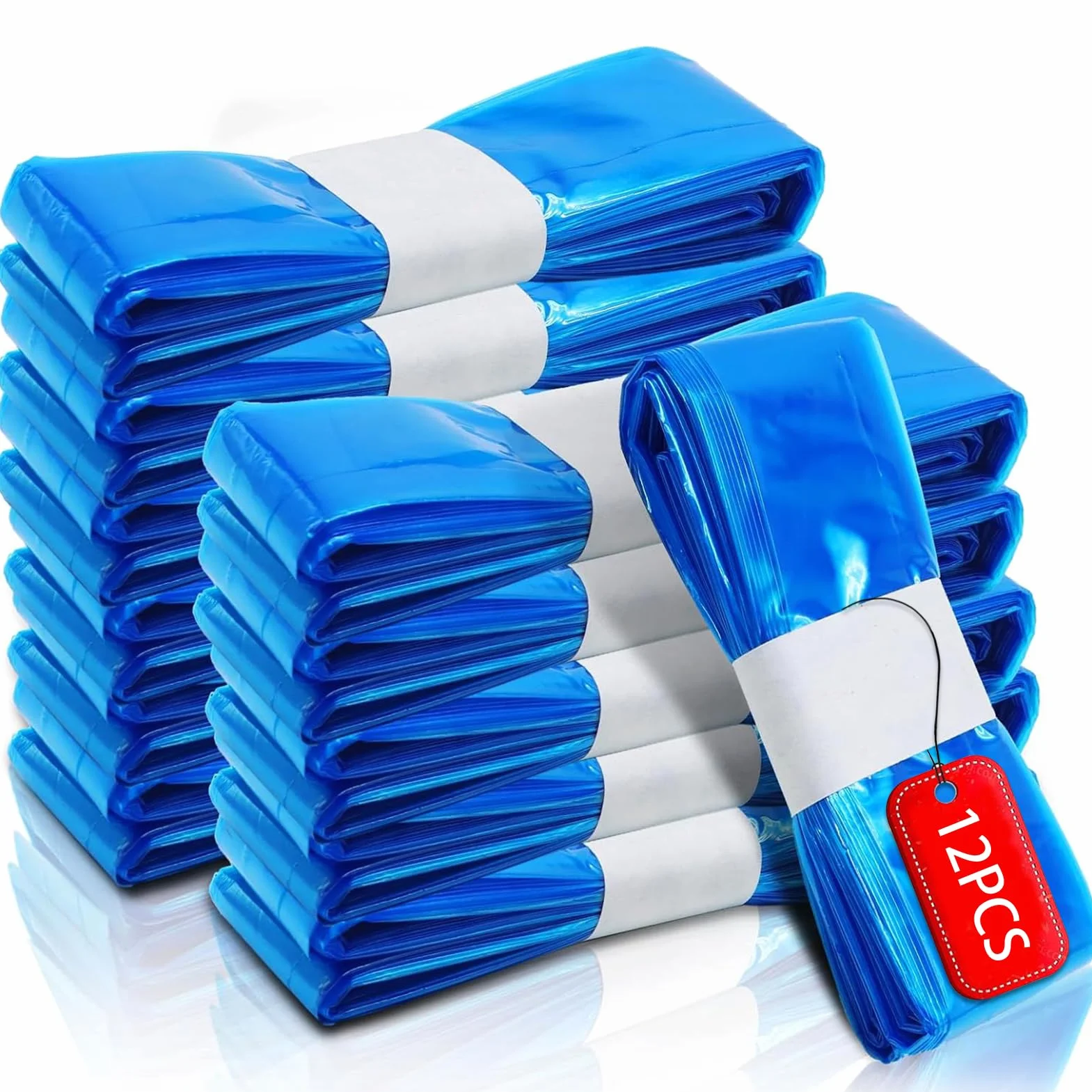 Recambios Compatible con Tommee Tippee 14 Piezas,Longitud Extendida, Engrosada Recambio Papelera Pañales Compatible con Tommee Tippee,Angelcare, Foppapedretti,LitterLocker, etc.