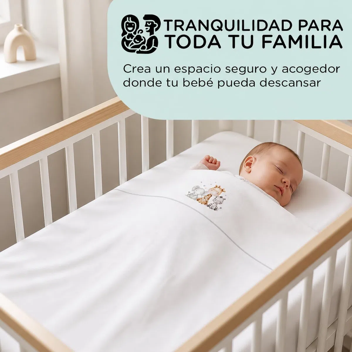 Sabanas Minicuna 50x80 100% Algodon Transpirables Lavables con Sabana Bajera Ajustable para Recien Nacidos Textil Suave Descanso Bebes + Encimera y Funda Almohada Jirafa Gris Primavera Verano Otoño