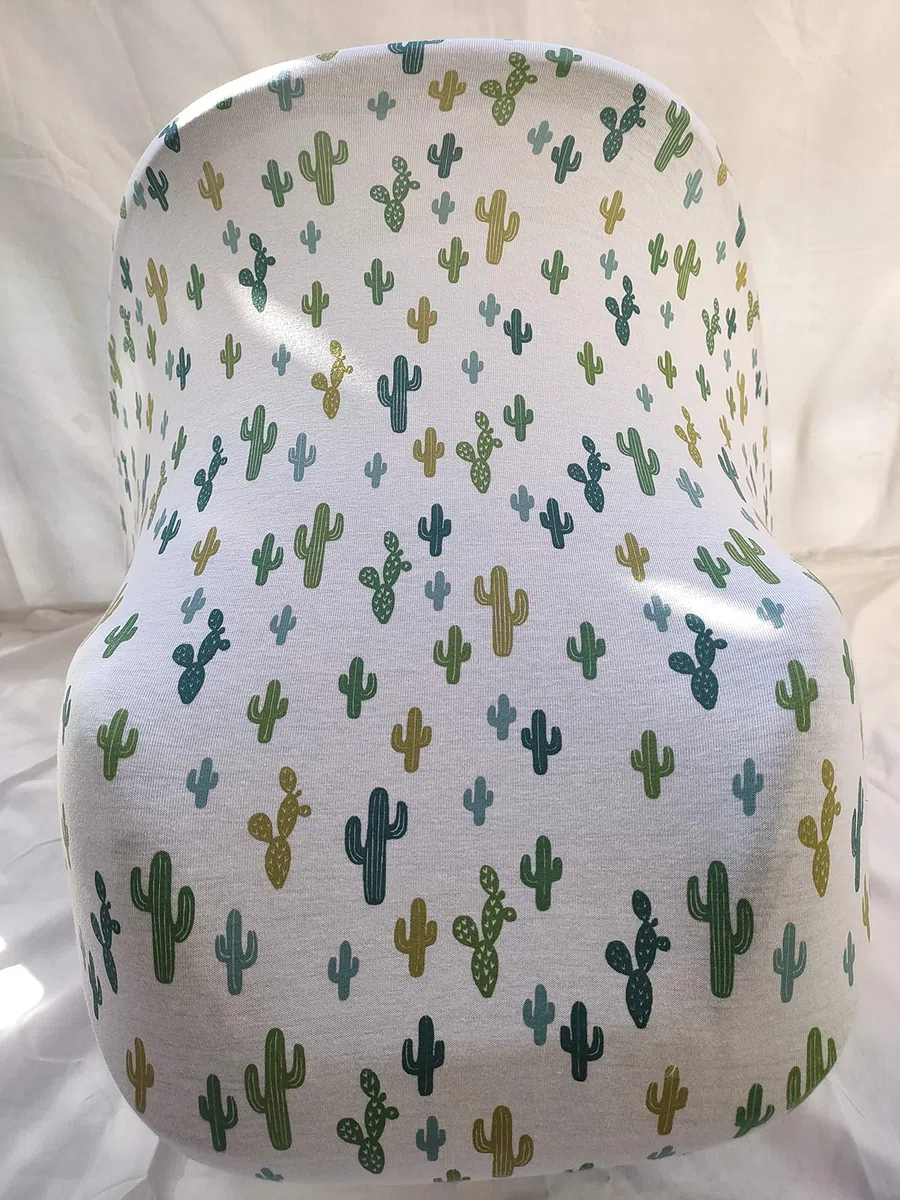 moon-bebe Capota universal para Maxi-Cosi Blanco(cactus multi Verde)